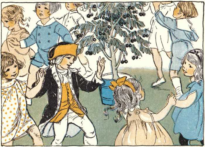 kidsdancearoundtree